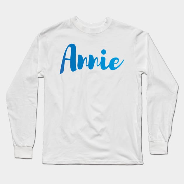 Annie Long Sleeve T-Shirt by ampp